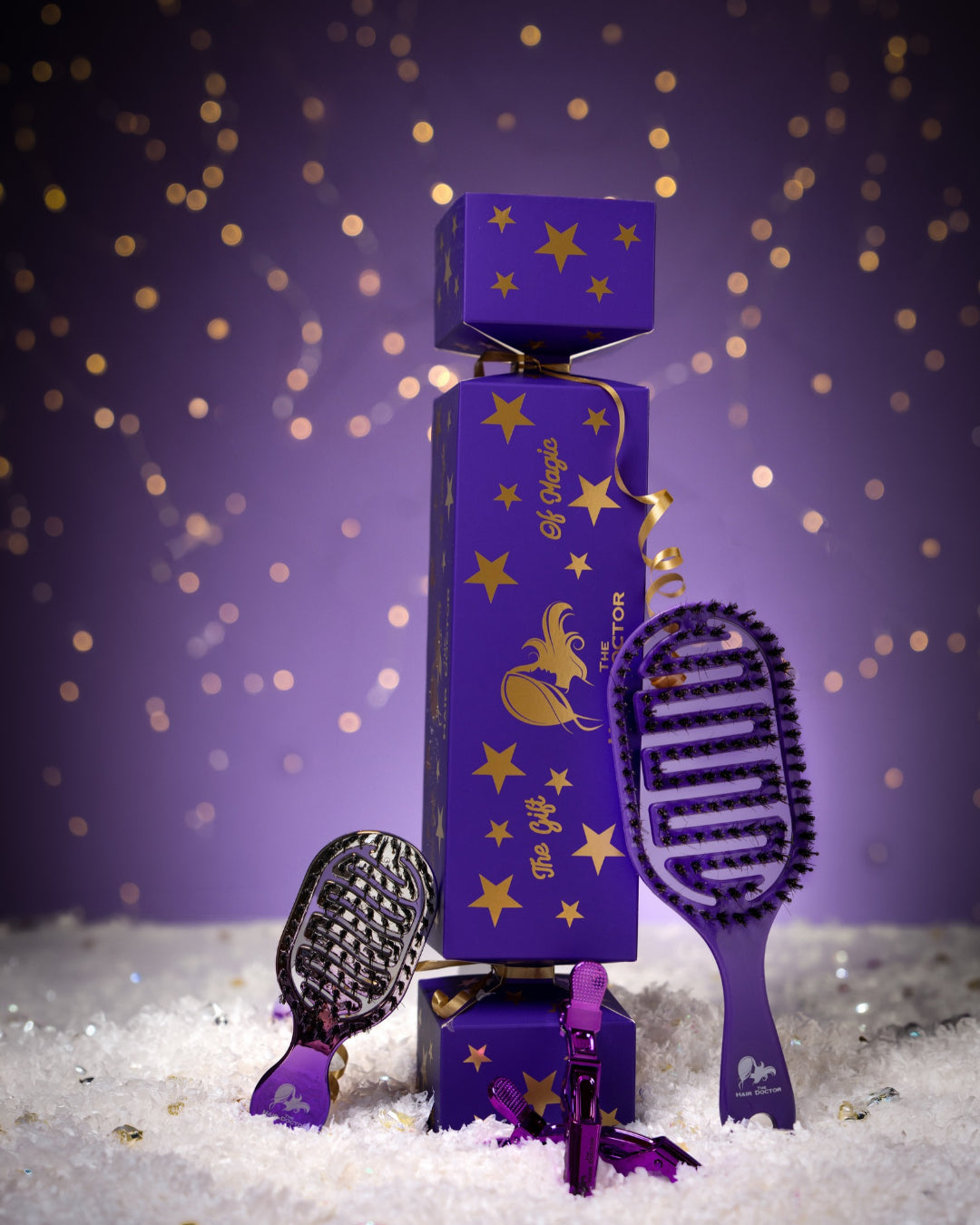 The Hair Doctor Christmas Cracker Brush Gift Set