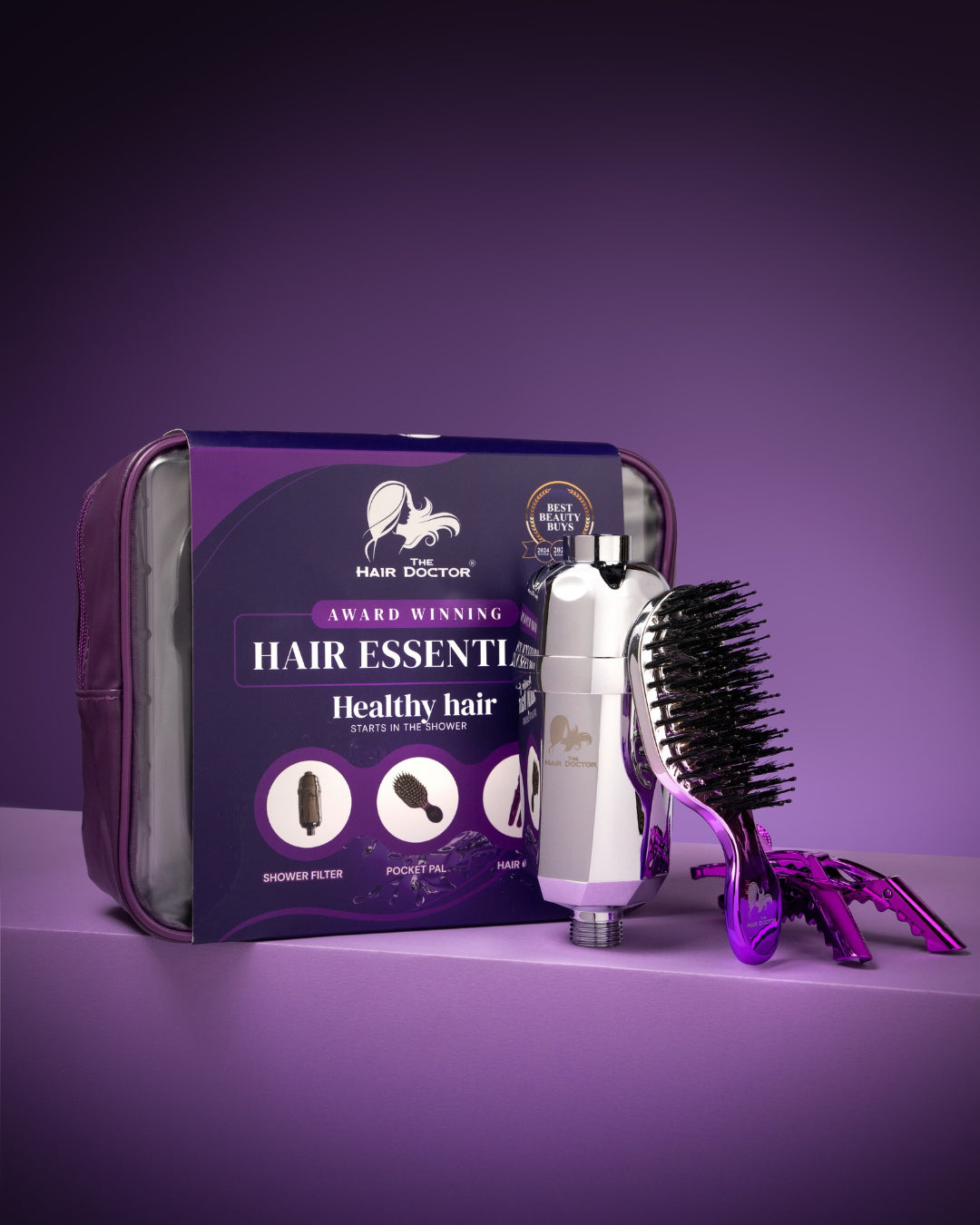The Hair Doctor Shower Filter Christmas Gift Set