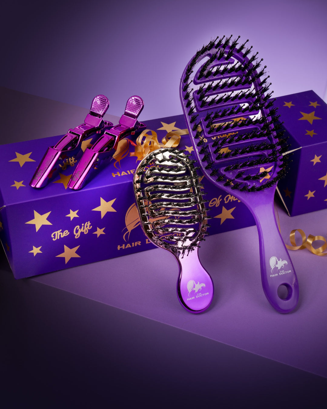 The Hair Doctor Christmas Cracker Brush Gift Set